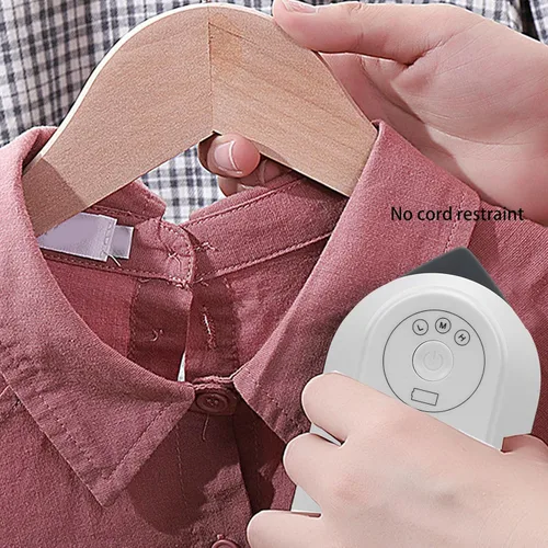 Vista 3 de Luocute Handheld Electric Iron Portable Cordless Mini Travel Iron with 5000mAh Battery and 3 Temperature Settings Fast Heating in 30 Seconds for