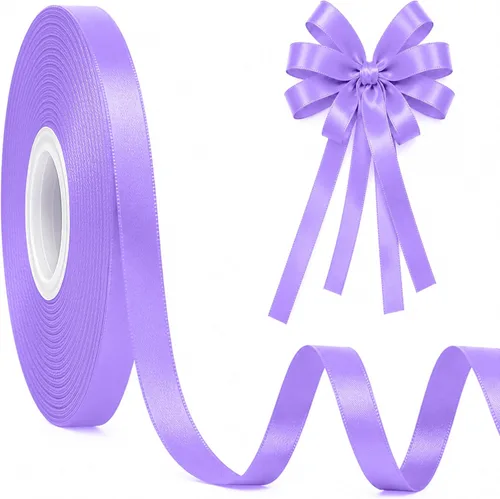 Vista 90 de Fullive Cinta de 1 pulgada para envolver regalos, cinta de Halloween de color morado oscuro de 30 yardas Sleek Glossy, Wear Resistant, Easy Cut