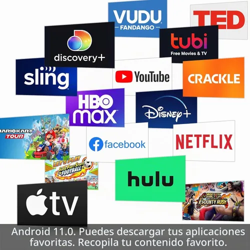 Vista 7 de SYLVOX 22'' Smart TV Digital de 12 Voltios Combo de Vídeo en Disco FHD 1080P Android 11.0, con Conexión Inalámbrica WiFi ARC CEC, para Hogar