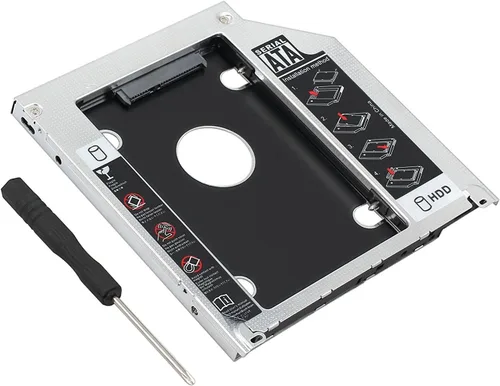 Vista 7 de Bandeja de adaptador universal SATA para Dell HP Lenovo ThinkPad ACER Gateway ASUS Sony Samsung MSI Laptop