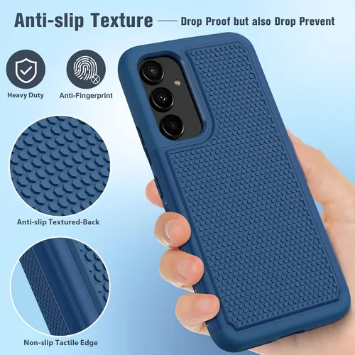Vista 944 de FNTCASE Funda para iPhone 17 Pro: Fundas delgadas translúcidas de color azul claro compatibles con MagSafe, protección completa de la cámara
