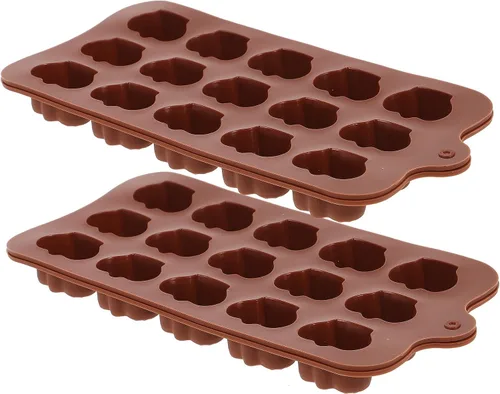 Vista 9 de Cabilock 2 moldes de silicona para dulces, moldes de chocolate, moldes de corona, moldes de gomitas, molde de silicona para hornear, bandeja