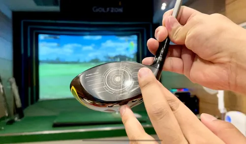 Vista 2 de ] Protector de película de golf anti rebanadas y gancho, no rebanado, aumenta la distancia, reduce el giro recto, protege los accesorios de golf