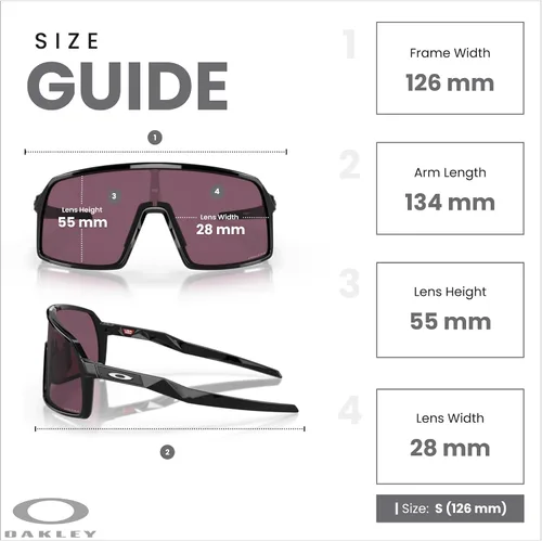 Vista 25 de Oakley Sutro OO9406 / OO9462 - Lentes de sol para hombre, kit de correa de accesorios, bolsa de microfibra