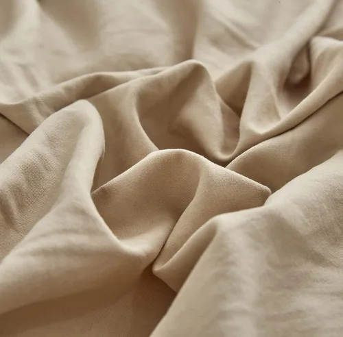 Vista 6 de Pureant - Juego de edredón color beige, tamaño King, ropa de cama color champán sólido, edredón color marrón claro para mujeres y hombres, edredón