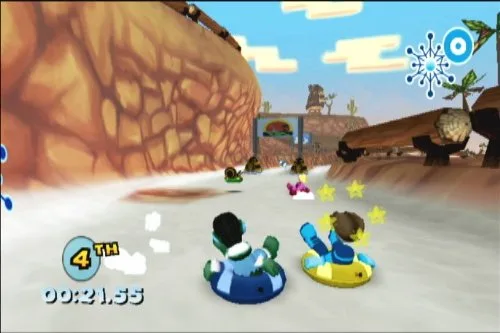 Vista 3 de Sled Shred featuring the Jamaican Bobsled Team - Nintendo Wii