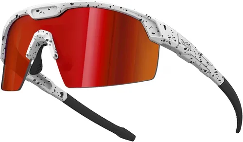 Vista 14 de Gafas de sol de béisbol pequeñas envolventes para jóvenes, niños y mujeres, para correr, ciclismo, deportes al aire libre