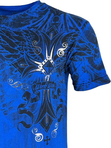 Vista 6 de Xtreme Couture by Affliction Camiseta para hombre Leal Siguiendo