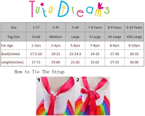 Vista 7 de Tutu Dreams Disfraces de animales de Halloween para niños y niñas de 1 a 10 años, reno jirafa, tigre con diadema, ropa de vestir para Halloween