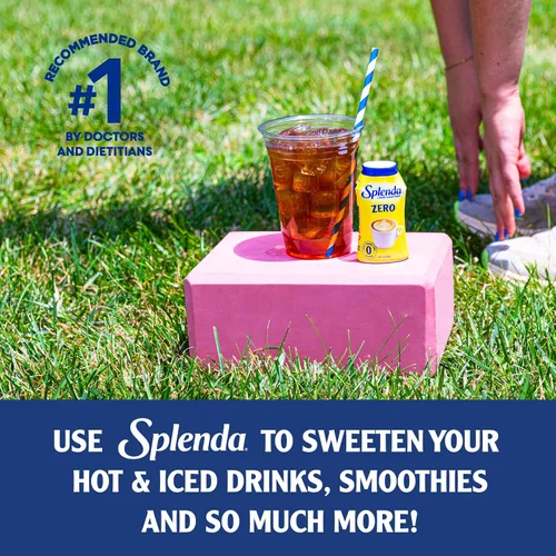 Vista 6 de SPLENDA Zero Liquid Edulcorante sin calorías, original de 1.68 onzas líquidas