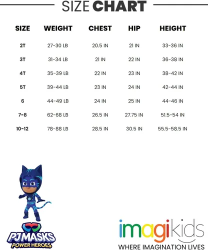 Vista 7 de PJ Masks Catboy Gekko Owlette - Conjunto de 3 piezas, camiseta sin mangas