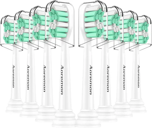 Vista 11 de Aoremon Cabezales de repuesto para Philips Sonicare c2 c1 cabezal de cepillo compatible con Phillips Sonicare y más cepillos de dientes eléctricos