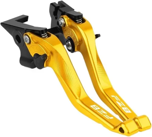 Vista 9 de Folding Clutch Lever for FZ8 FZ 8 2011 2012 2013 2014 2015 CNC Short Brake Clutch Levers Motorcycle Handles Adjustable Lever
