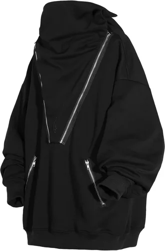 Vista 6 de Niepce Inc Sudadera con capucha japonesa para hombre