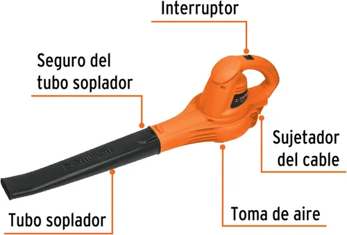 Vista 2 de TRUPER SOPLA-960 Soplador eléctrico 960 W