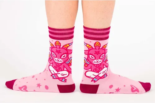 Vista 6 de FootClothes Calcetines novedosos para adultos, unisex, talla 6-13
