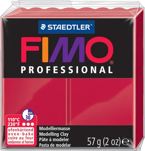 Vista 14 de Staedtler Fimo Professional - Arcilla de modelado endurecida para horno, 57G, color negro