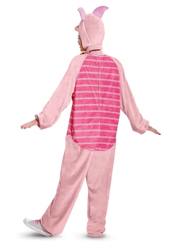 Vista 2 de Disfraz para adulto de Piglet de Winnie the Pooh Deluxe Multicolor