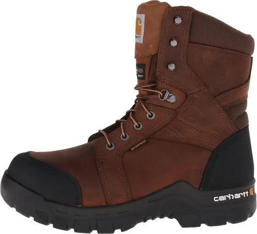 Vista 8 de Carhartt Botas de trabajo Ruggedflex para hombre, Marrón
