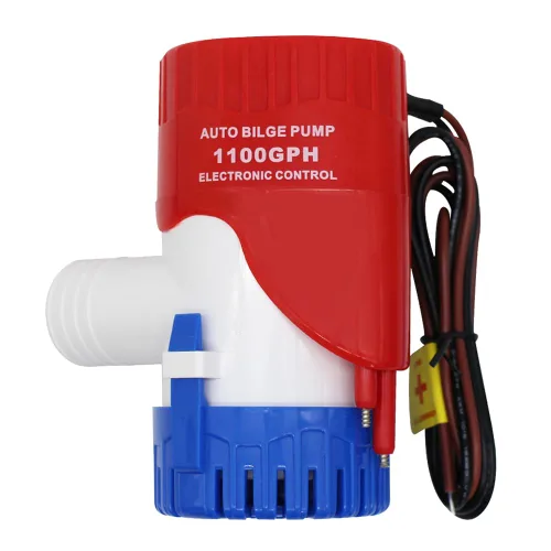Vista 11 de Bomba de agua automática de 1100 GPH, bomba de sentina de 12 V, equipada con interruptor flotante interno, adecuada para submarinos, charcos