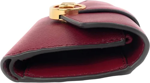 Vista 2 de Michael Kors Carmen - Cartera mediana con solapa, mulberry, Cartera