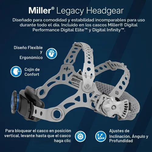 Vista 8 de Miller Digital Infinity™ Welding Helmet, ClearLight™