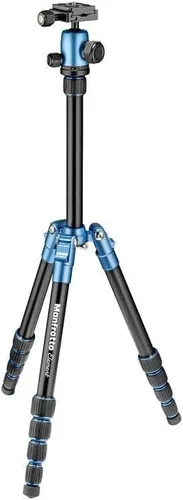 Vista 11 de Manfrotto Element Traveller - Kit de trípode pequeño de aluminio de 5 secciones con cabeza esférica 5-Section, 32 Cm Folded, 143 Cm Max, 1.15 Kg
