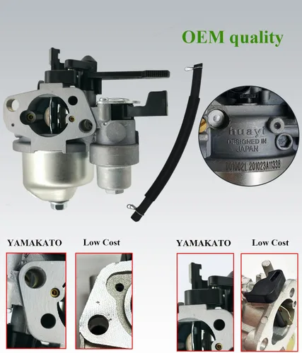 Vista 2 de YAMAKATO Kit de piezas de afinación GX160 para Honda GX200 5.5 6.5 hp motor pequeño, carburador de repuesto de filtro de aire conjunto de cable