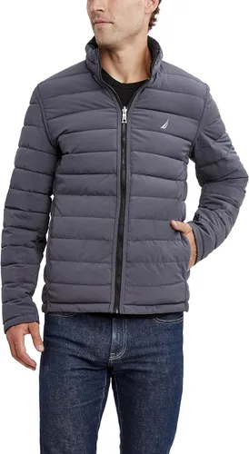 Vista 10 de Chaqueta Nautica de hombres elastizada Reversible peso medio