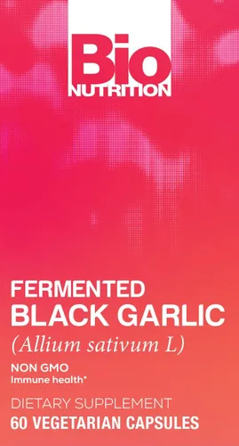 Vista 5 de Bio Nutrition Ajo Negro Fermentado, 60 Cápsulas Vegetarianas
