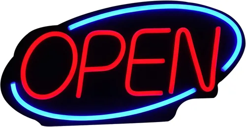 Vista 11 de Letreros LED de publicidad enormes y brillantes de 110 V, letreros abiertos para negocios, control de disco, pantalla LED programable para PC