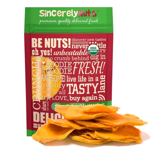 Vista 20 de Chips de banana dulces Sincerely Nuts, totalmente deliciosos, llenos de nutrientes minerales, listos para comer, sellado para una mayor frescura