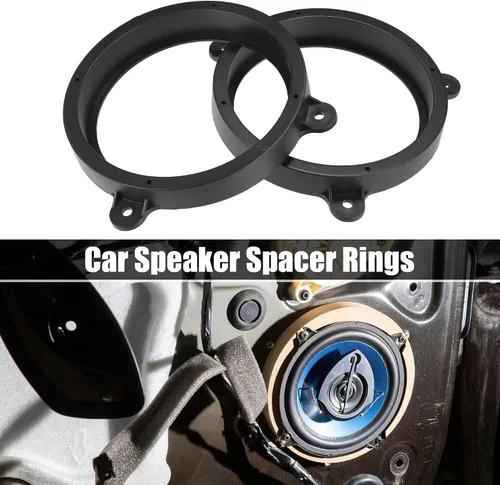 Vista 2 de uxcell Anillo espaciador adaptador de altavoz de coche de 6.5 pulgadas