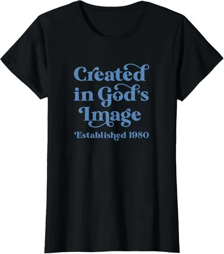 Vista 10 de Regalo para 40 años de edad cristiana: Jesús 1980 40 cumpleaños camiseta Negro
