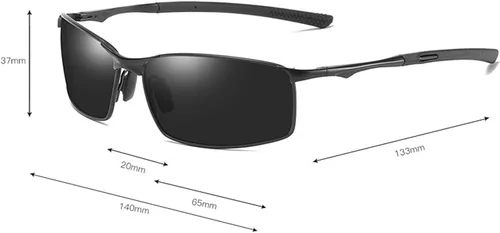 Vista 5 de Lentes de lectura bifocales fotocromáticos de transición para hombres y mujeres, lentes de sol cuadrados de seguridad de doble uso