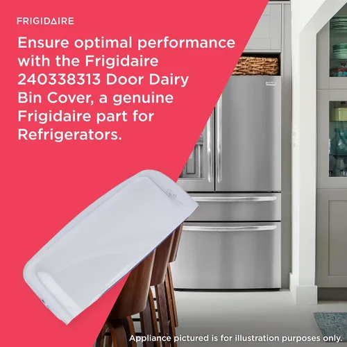 Vista 4 de Frigidaire 240338313 - Cubierta para contenedor de lácteos para refrigeradores, transparente