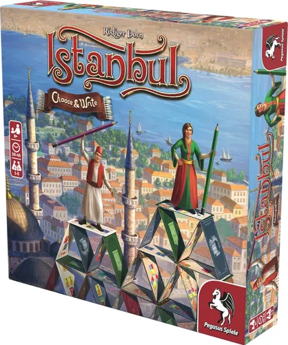 Vista 7 de Istanbul: Choose & Write - Juego de intercambio de recursos - Juego para la noche de juegos en familia - 1 a 5 jugadores - 30 a 45 minutos de juego