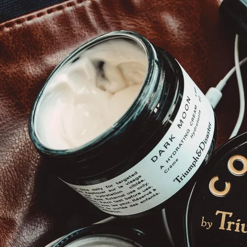 Vista 3 de TRIUMPH & DISASTER Crema hidratante Dark Moon Hidratante facial - Crema de noche para hombres, 1.7 oz