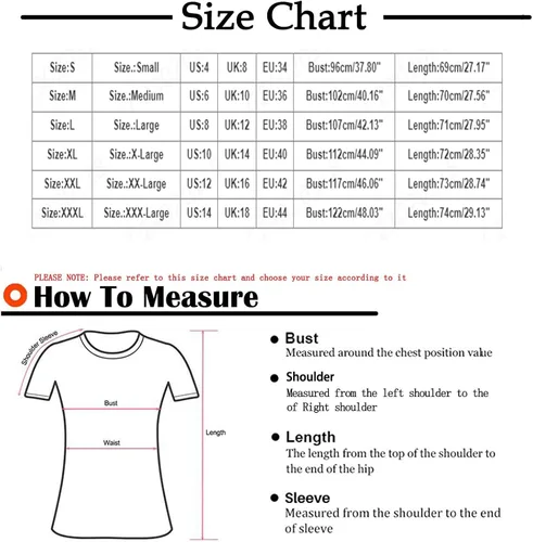 Vista 3 de Womens Shirts Dressy Casual 2023 Elegant Holiday Blouses Travel Casual Going Out Tops Short Sleeve T-Shirts