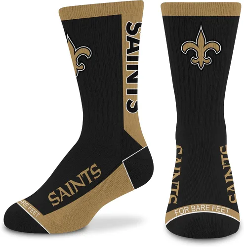 Vista 12 de For Bare Feet NFL - Calcetines unisex para niños de la NFL Mvp Crew
