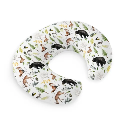Vista 8 de HawSkgFub Little Duck Hunter - Funda de almohada de lactancia y caza de malarda para bebés niños y niñas, funda de almohada de lactancia con junco