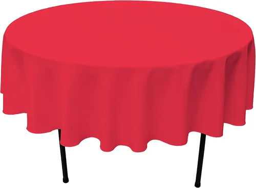 Vista 17 de GEFEII Servilletas de tela de poliéster sólido de 18 x 18 pulgadas para cocina, mantel rectangular cuadrado redondo para bodas, fiestas