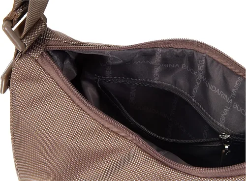Vista 5 de Mandarina Duck Mujer HoboMochila MD20 CrossoverSauce, Gris topo26