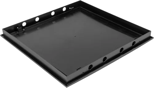 Vista 9 de Repa Market Panel de acceso de pared de 12 x 12 pulgadas para paneles de yeso, placa de plástico ABS antracita para orificios de pared, panel