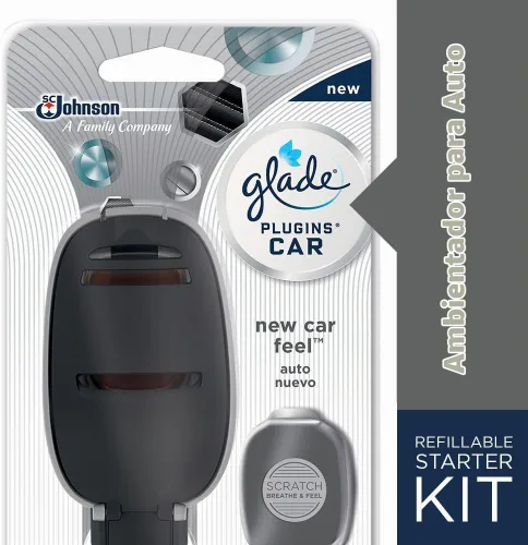 Vista 5 de Glade PlugIns - Kit de iniciación de ambientador de automóvil, sensación de coche, 0.11 onzas líquidas