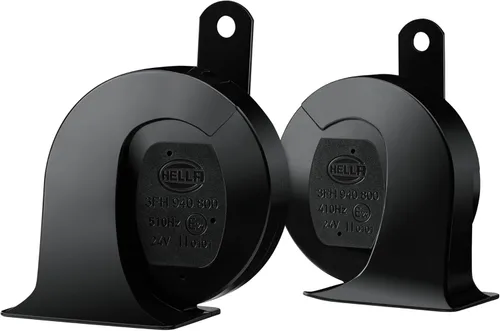 Vista 59 de HELLA 012010971 Kit de Bocina de Trompeta Negra de 12V (Ajuste Universal - Paquete Blíster)