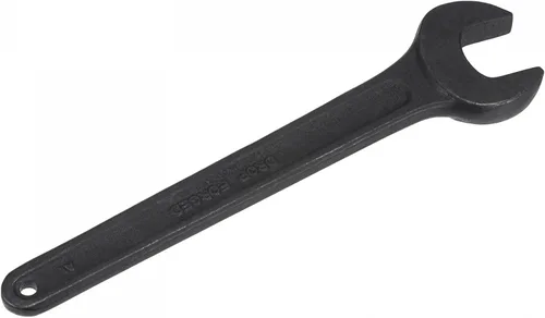 Vista 4 de uxcell Llave de extremo abierto de 1.063 in, herramienta de mano de llave de cabeza única de acero de carbono