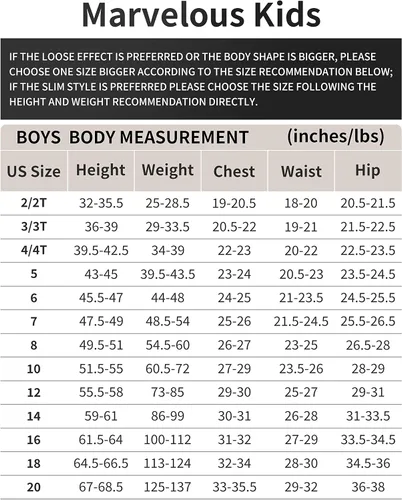 Vista 5 de Marvelous Kids Boys' Formal Slim Fit Suit Set, Ring Bearer Outfit