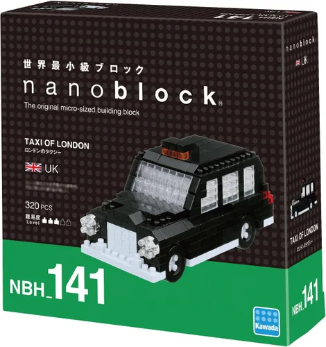 Vista 2 de Nanoblock Kit de construcción de taxi de Londres