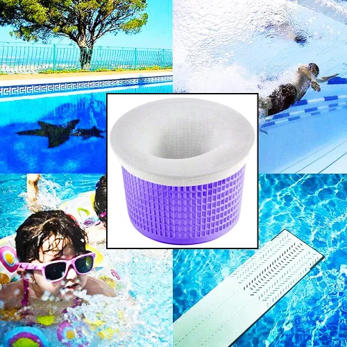 Vista 6 de Coopache Paquete de 30 calcetines para piscina – Filtra canastas, desnatadores limpia desechos y hojas para piscinas en el suelo y sobre el suelo